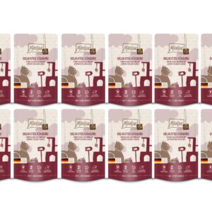 Mjamjam Nassfutter Quetschie Känguru pur, 12 x 125 g