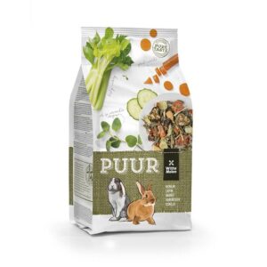 Witte Molen Hauptfutter Puur Gourmet-Müsli für Kaninchen, 2 kg