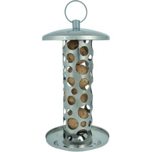 Esschert Design Futterspender für Meisenknödel, Edelstahl