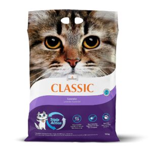 Intersand Katzenstreu Classic Lavendelduft 14 kg
