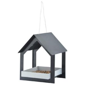 Esschert Design Futterspender Anthrazit