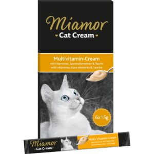 Miamor Katzen-Snack Multi-Vitamin Cream, 6 x 15 g