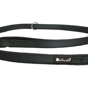 petlando Hundeleine Mesh, 3 m, Schwarz