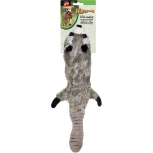 Skinneeeze Hunde-Spielzeug Plüsch Waschbär, L