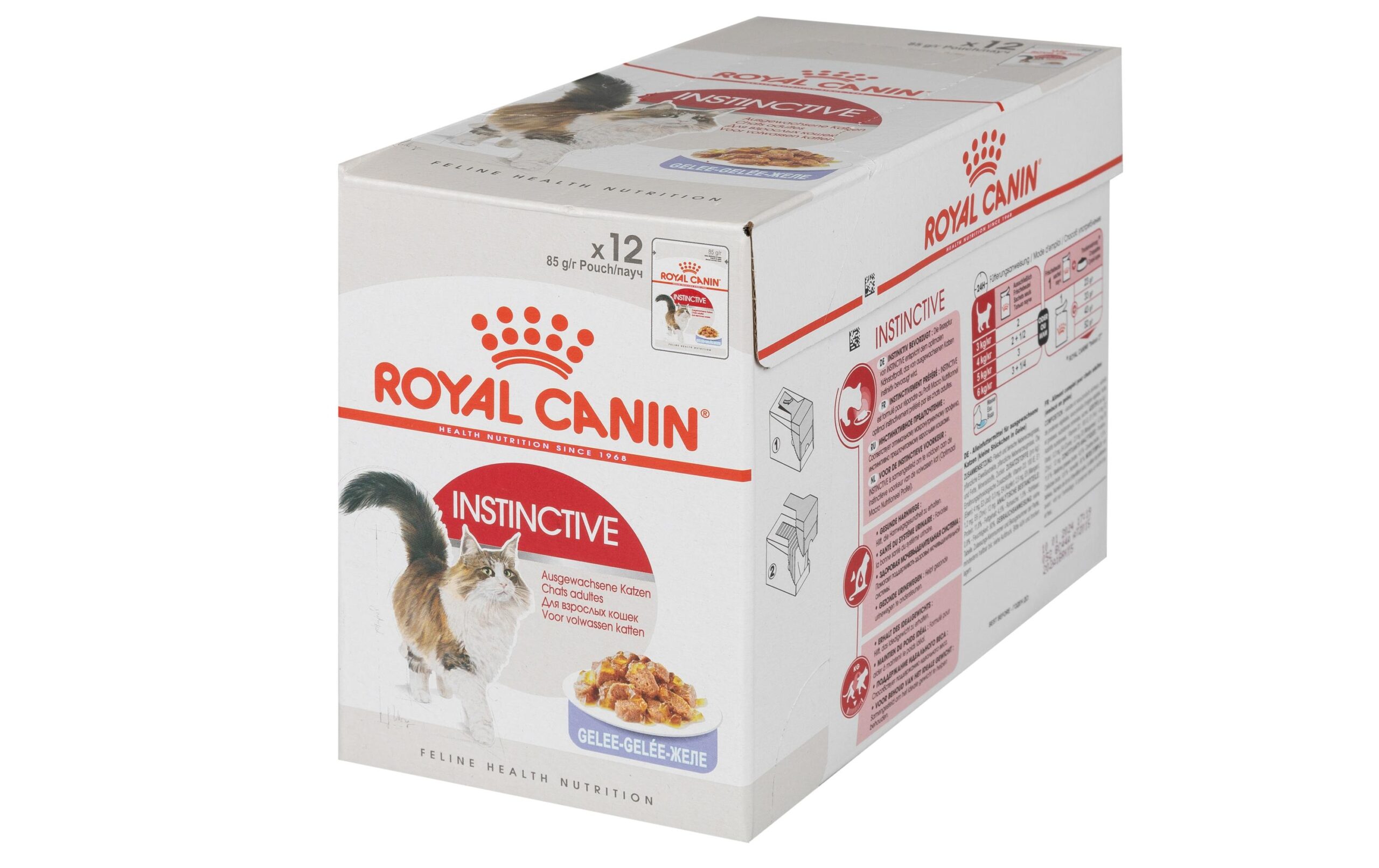 Royal Canin Nassfutter Instinctive in Gelee, 12 x 85 g