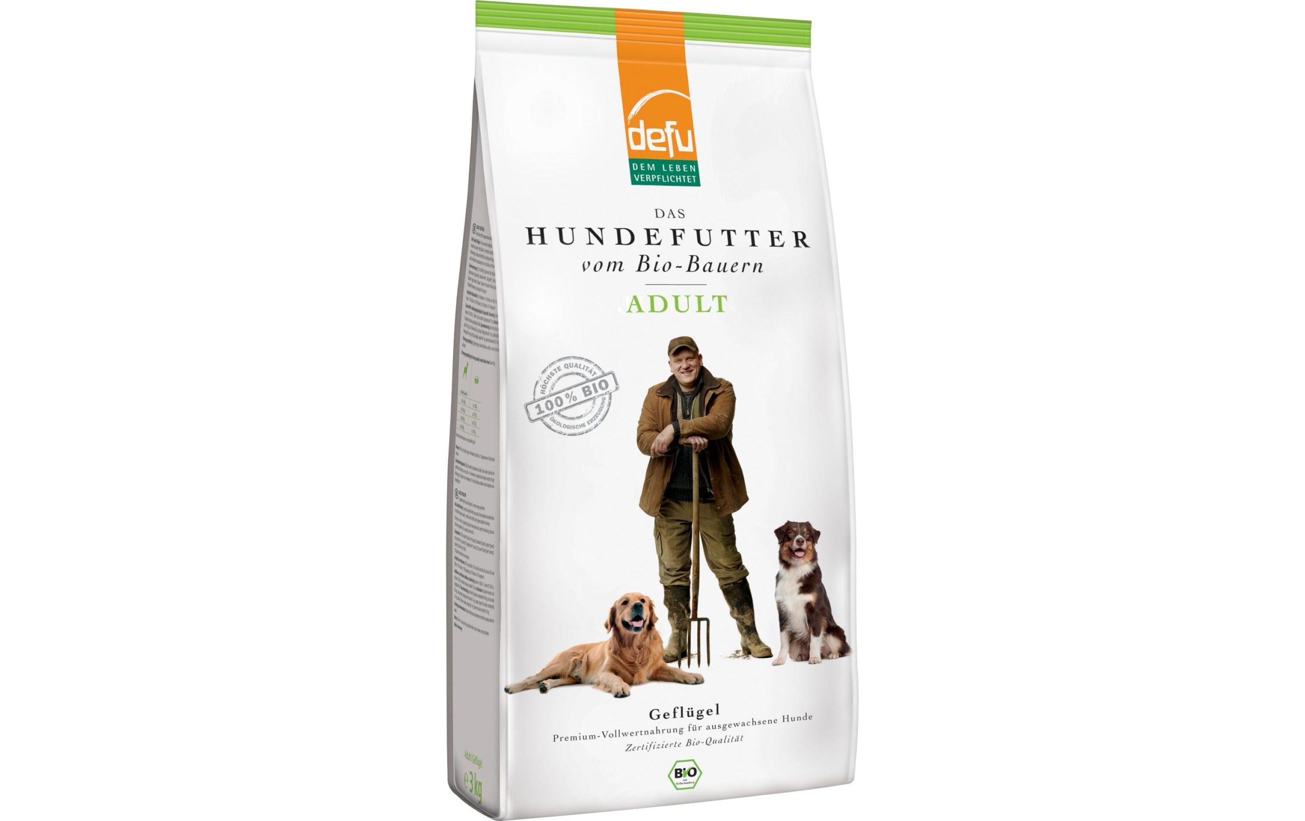defu Trockenfutter Adult Bio Geflügel, 3 kg