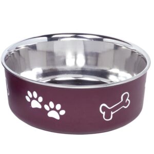 Nobby Edelstahlnapf Fusion M, 0.94 l, Rot