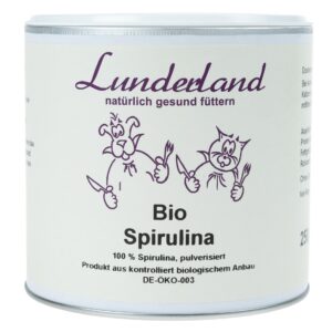 Lunderland Hunde-Nahrungsergänzung Bio-Spirulina, 250 g