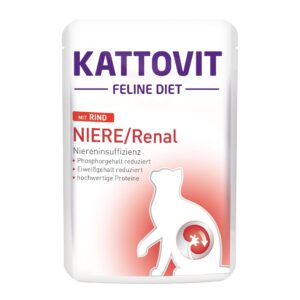 Kattovit Nassfutter Niere/Renal Rind, 85 g