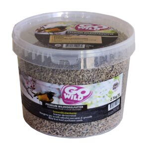 GoWild Wintervogelfutter Sonnenblumenkerne, 2.5 kg