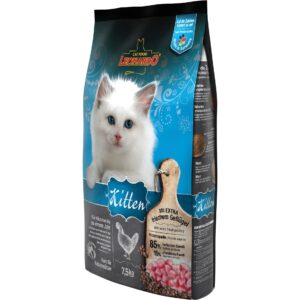 Leonardo Cat Food Trockenfutter Kitten Geflügel, 7.5 kg