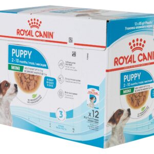 Royal Canin Nassfutter Start of Life Mini Puppy Sauce, 12 x 85 g