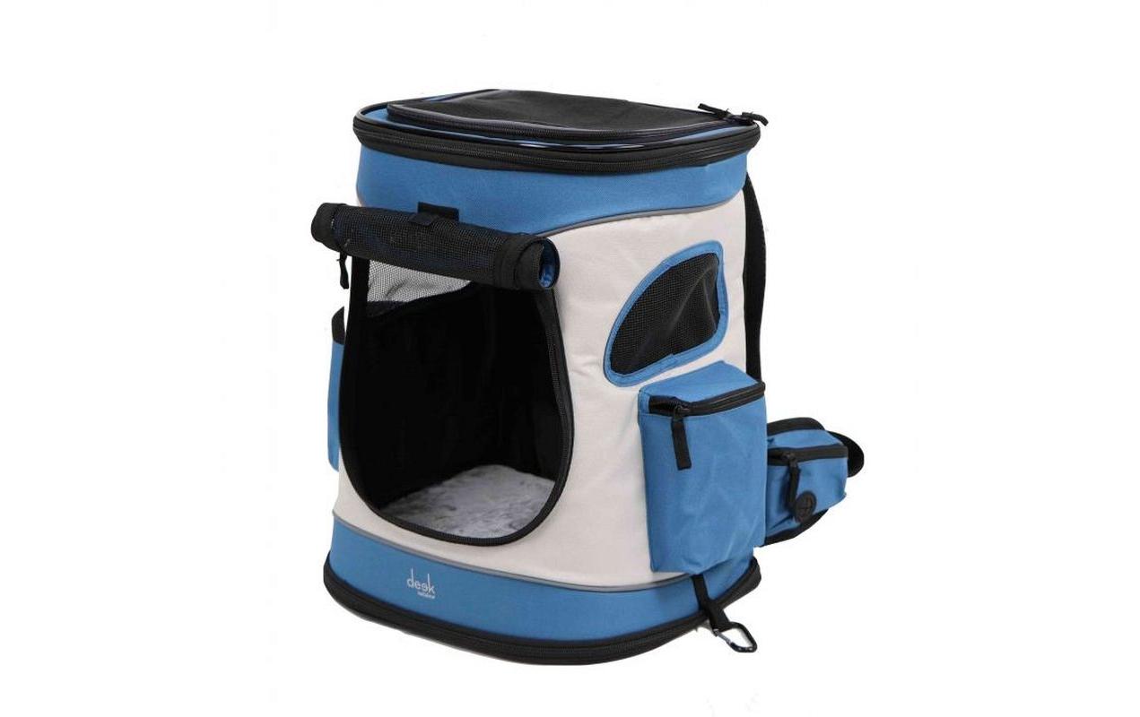 Deek Tiertransport-Rucksack Montana, 34 x 43 x 30 cm, Petrol