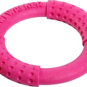 KIWI WALKER Hunde-Spielzeug Ring Rosa, S, Ø 13 cm