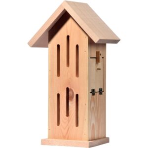 LUXUS-INSEKTENHOTELS Schmetterlingshaus Sonnenfalter Natur, 23 x 14 x 38 cm