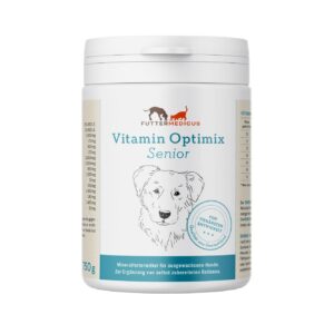 Futtermedicus Hunde-Nahrungsergänzung Senior Vitamin Optimix, 750 g