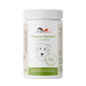 Futtermedicus Hunde-Nahrungsergänzung Sensitive Vitamin-Optimix, 250 g