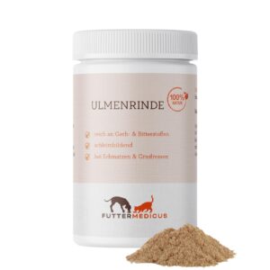 Futtermedicus Hunde-Nahrungsergänzung Ulmenrinde, 150 g