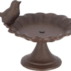 Esschert Design Vogeltränke mit Fuss, 1 Vogel