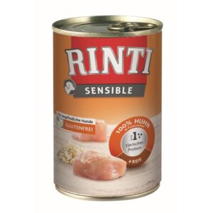 Rinti Nassfutter Sensible Dose Huhn + Reis, 400 g