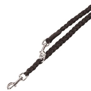 Nobby Führleine geflochten, schwarz