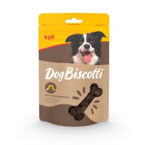 kyli Leckerli DogBiscotti mit Insektenprotein, 200 g