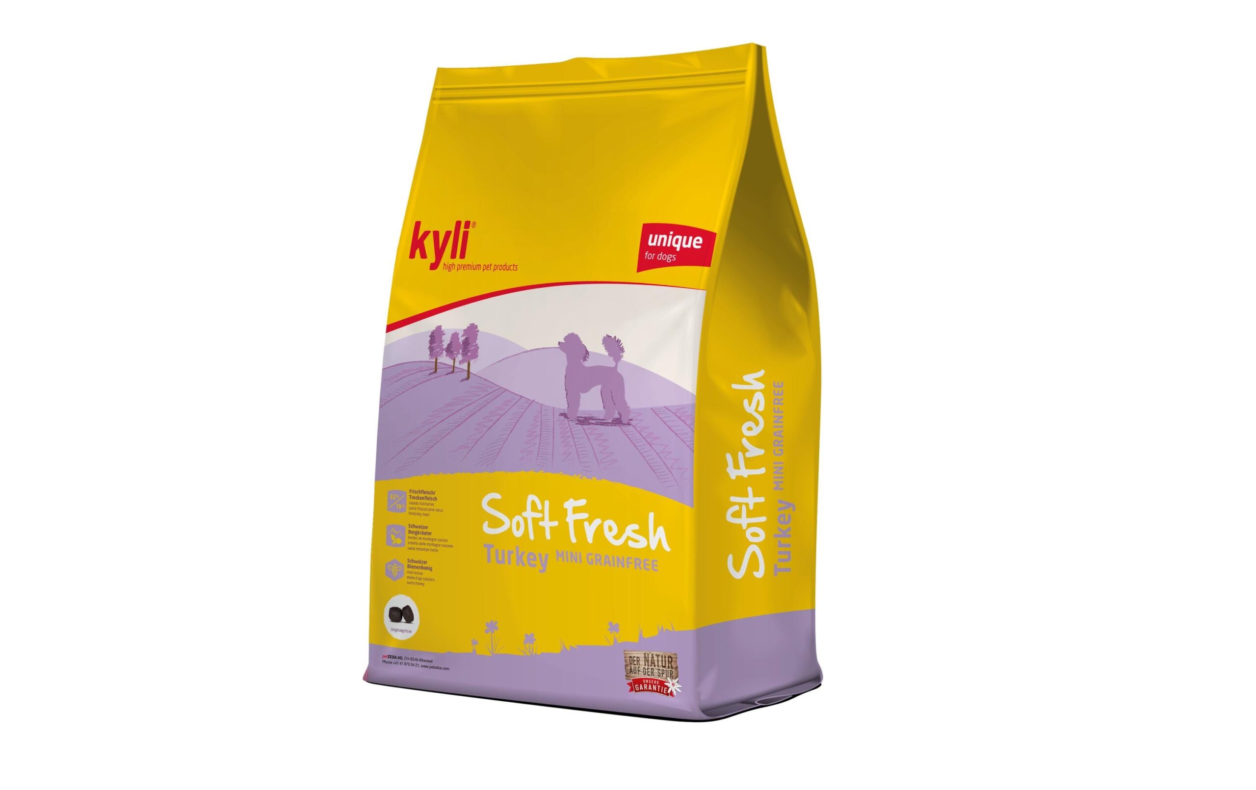 kyli Halbfeuchtfutter SoftFresh Turkey Mini, 1.5 kg