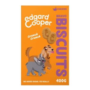 Edgard & Cooper Leckerli Biscuits Huhn, 400 g