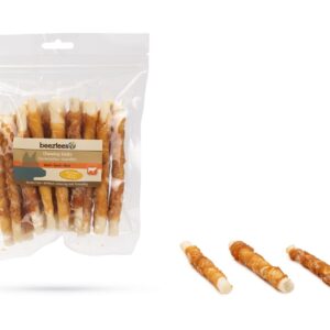 Beeztees Kausnack Kaustange Huhn, 20 Stück