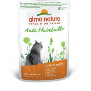 Almo Nature Holistic Functional Cat Anti-Hairball mit Huhn 70 g