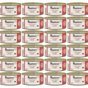Applaws Nassfutter Dose Hühnerbrust & Ente, 24 x 70 g