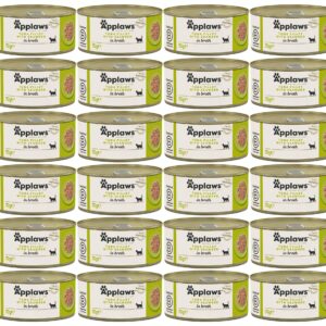 Applaws Nassfutter Dose Thunfischfilet & Algen, 24 x 70 g