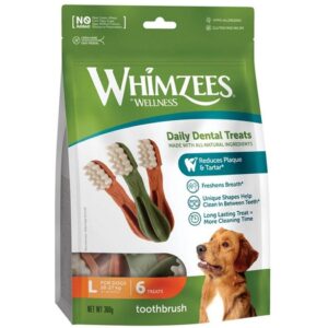Whimzees Kausnack Zahnbürste L, 360 g