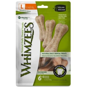 Whimzees Kausnack Reisknochen L, 360 g