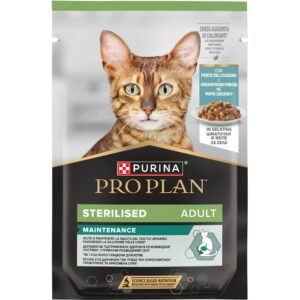 Purina Pro Plan Nassfutter Adult Sterilized Gelée Hochseefisch 26 x 85 g
