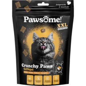 Pawsome Cat Crunchy Paws Geflügel 150 g