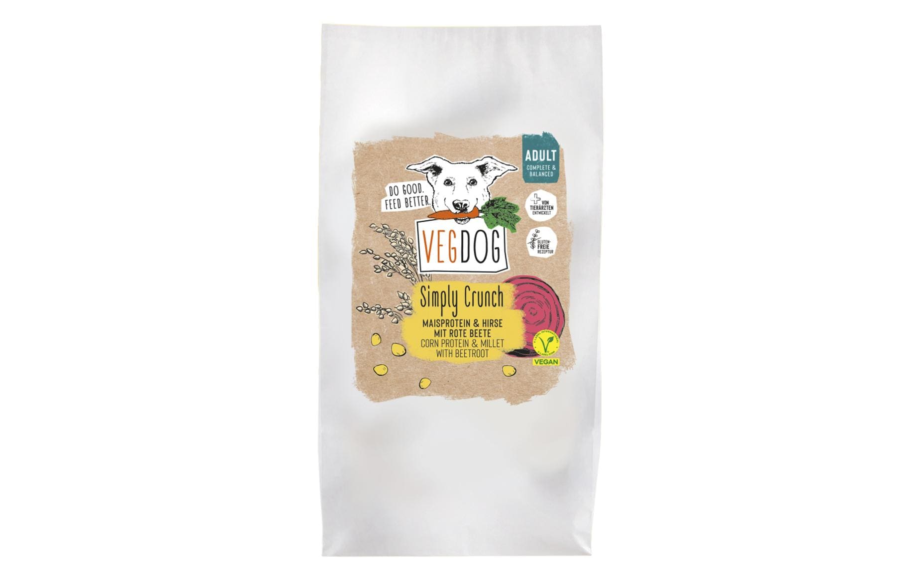 Vegdog Trockenfutter Simply Crunch 2 kg