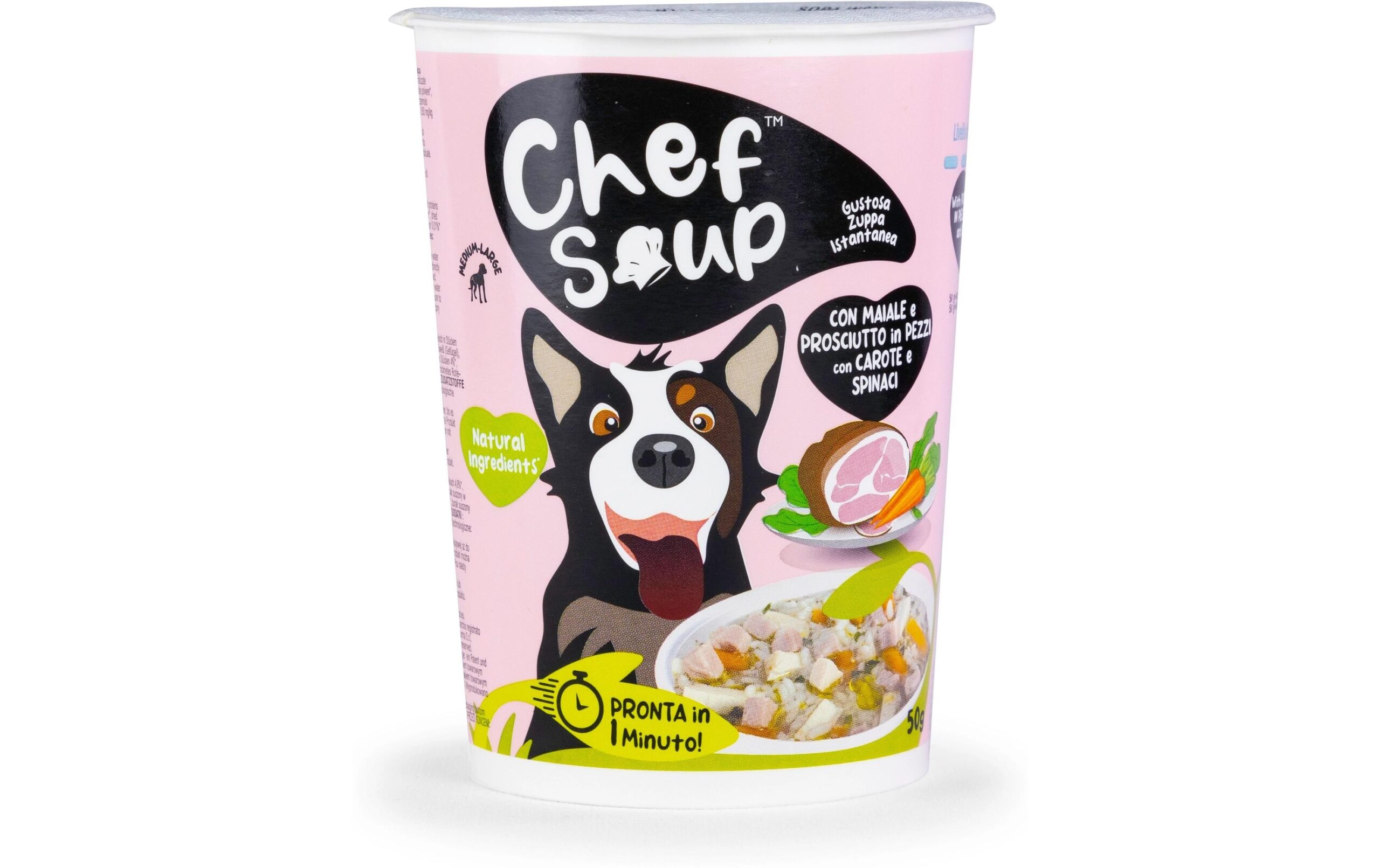 Chef Soup Schwein, Schinken, Spinat 50 g