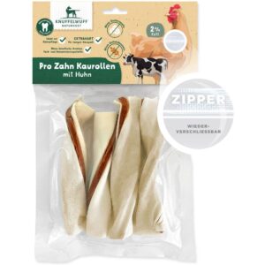 Knuffelwuff Kausnack Pro Zahn Kaurolle 4 Stück ca. 240 g