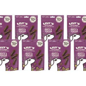 Lily’s Kitchen Duck and Venison Sausages, 8 x 70 g