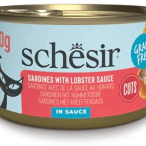Schesir Nassfutter Sardinenfilets in Hummersauce 70 g