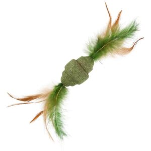 WOUAPY Katzen-Spielzeug Big Doppelfeder