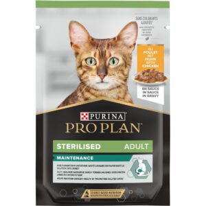 Purina Pro Plan Adult Sterilised Maintenance in Sauce mit Huhn 26 x 85 g