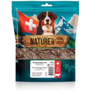 NATUREonly Kausnack Rinderwürste lang 600 g