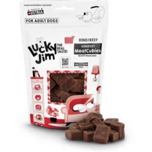 Lucky Jim Leckerli MeatCubies Rind 70 g