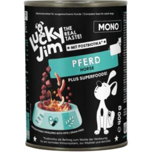 Lucky Jim Nassfutter Mono Pferd 400 g