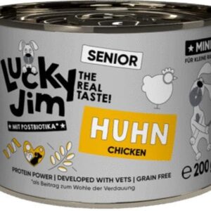 Lucky Jim Nassfutter Mini Senior Huhn 200 g