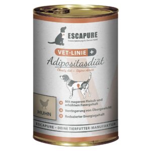 Escapure VET-Linie Nassfutter Adipositas Hähnchen 0.4 kg