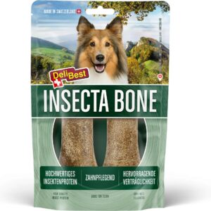 DeliBest Kausnack InsectaBone Small, 2 x 60 g