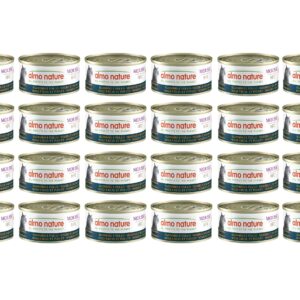 Almo Nature Nassfutter HFC Mousse Makrele und Huhn 24 x 70 g